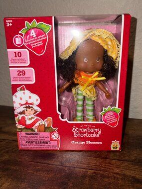 Strawberry Shortcake Orange Blossom Doll 10 Piece Set Scented Figure NIB TLS Toy